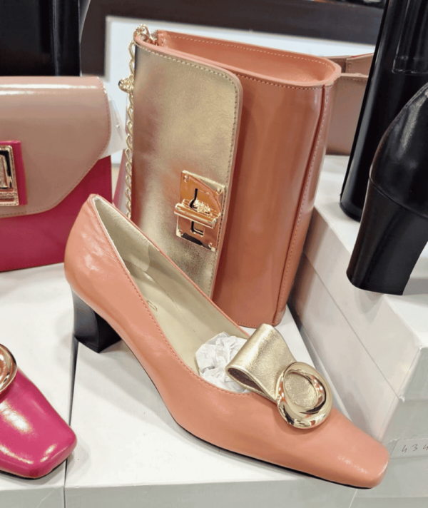 Élégance Royale – Set Chaussure & Sac