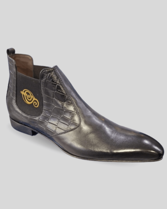 Timeless Gentleman – Bottes Classiques en Cuir Véritable